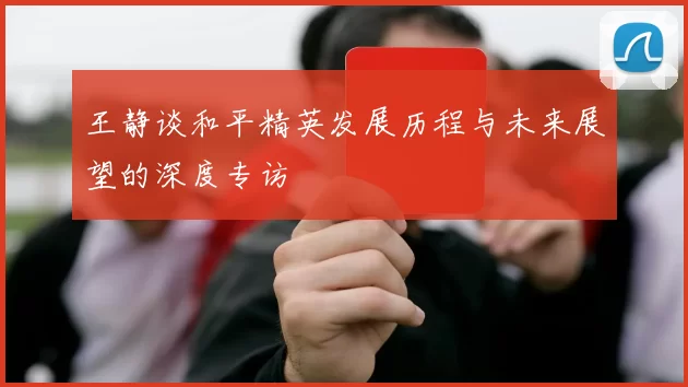 王静谈和平精英发展历程与未来展望的深度专访