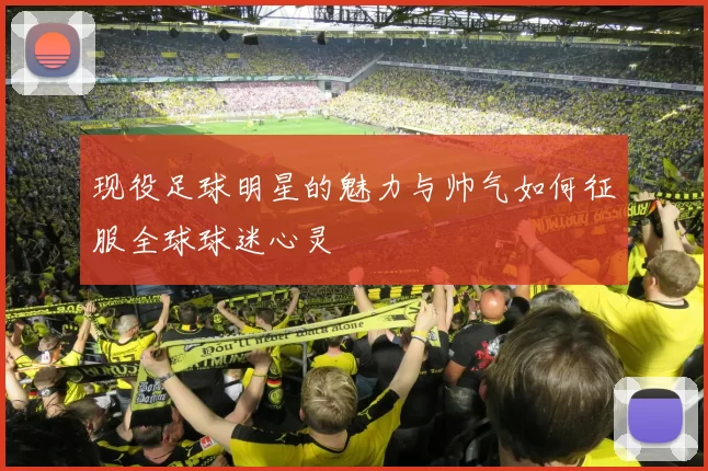 现役足球明星的魅力与帅气如何征服全球球迷心灵